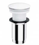 OMNIRES korek klik-klak do umywalki bez przelewu biały mat A716BM