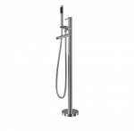 BESCO Bateria wannowa wolnostojąca Zea chrom BW-Z-CH