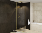 BESCO Ścianka kabina walk-in Icon Gold 110x200 ICG-110-200C