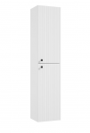DEFTRANS słupek wiszący z dwojgiem drzwi Fuego biały mat C37 001-C-03702