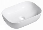 AQUAFORM - umywalka nablatowa MALAGA owalna 46x33 cm, kolor biały  AQ.448-0151146
