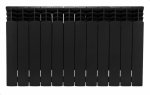 ARMATURA KRAKÓW KFA Grzejnik aluminiowy G500F 12-elementowy czarny 789-120-81