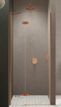 New Trendy NESTA COPPER BRUSHED drzwi prysznicowe 100 cm lewe D-0921A