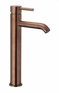 ARMATURA KRAKÓW KFA Bateria umywalkowa nablatowa MOZA GOLD BRUSHED/ MIEDŹ SZCZOTKOWANA 5032-612-34 