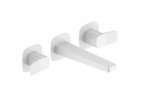 ARMATURA KRAKÓW KFA bateria umywalkowa podtynkowa 3-otworowa MALAGA WHITE 4529-821-44