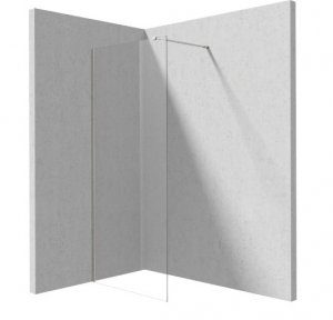 DEANTE - Ścianka prysznicowa PRIZMA walk-in 110 cm chrom  KTJ_031P