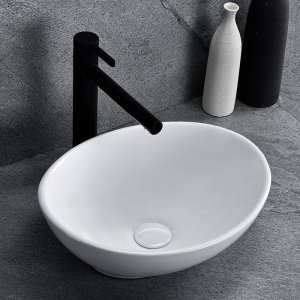 REA Umywalka ceramiczna nablatowa SOFIA MINI Biała 