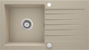 DEANTE Zlewozmywak granitowy 1-komorowy z ociekaczem ZORBA ZQZ_7113