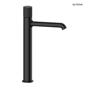 Oltens Hamnes bateria umywalkowa podtynkowa kompletna czarny mat 32602300