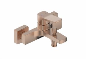 ARMATURA KRAKÓW KFA Bateria wannowa MALAGA BRUSHED ROSE GOLD 4524-010-34