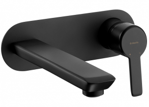 DEANTE Bateria umywalkowa podtynkowa ARNIKA NERO BQA_N54L
