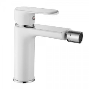 REA - Bateria bidetowa BLOOM White-Chrom/Biało-Chrom