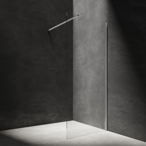 OMNIRES Kabina prysznicowa typu walk-in MARINA chrom, 110 cm DNR11XCRTR
