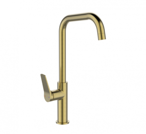 INVENA Bateria kuchenna Alonia złoto szczotkowane BZ-70-009-V