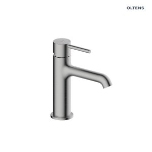 Oltens Molle Slim bateria umywalkowa stojąca nikiel 32203910