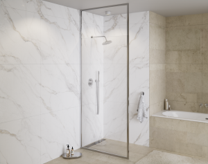 BESCO Ścianka walk-in Icon Chrom 100x200 z regulowanym profilem ICH-100-200C