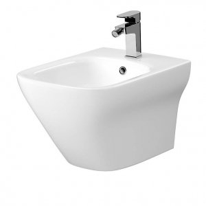 CERSANIT - Bidet zawieszany LARGA SQUARE z ukrytym montażem   K120-012