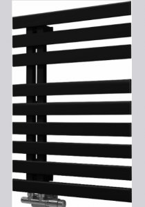 AQUAFORM - Grzejnik łazienkowy HIKARI  720X5000   czarny PRAWY  AQ.801-272507