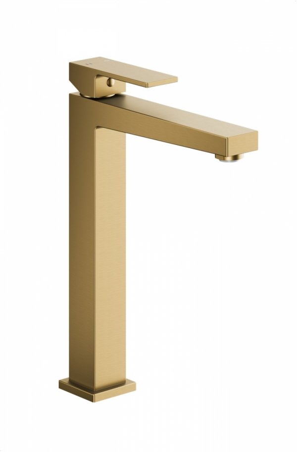 ARMATURA KRAKÓW KFA bateria umywalkowa nablatowa LOGON BRUSHED LIGHT GOLD 5132-612-39