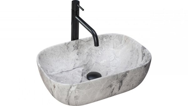 REA - Umywalka nablatowa LIVIA STONE 
