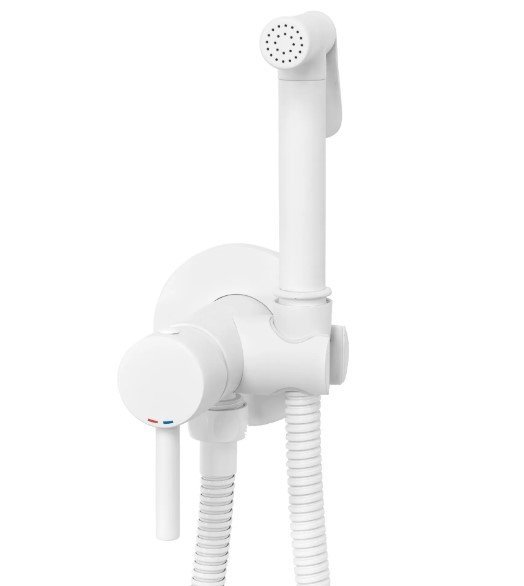REA - Bateria Bidetowa LOOP White/Biała