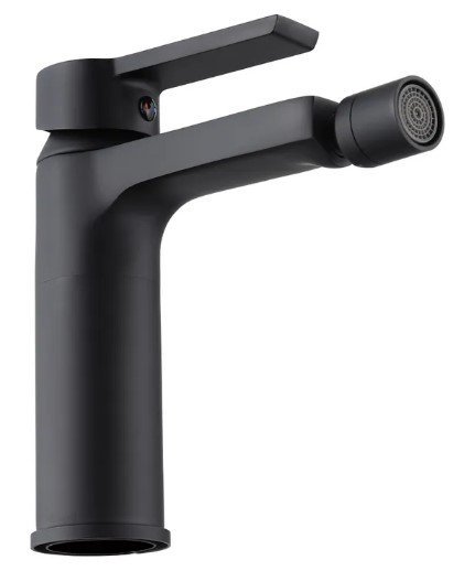 REA - Bateria bidetowa ARGUS Czarny Mat / Black Matt