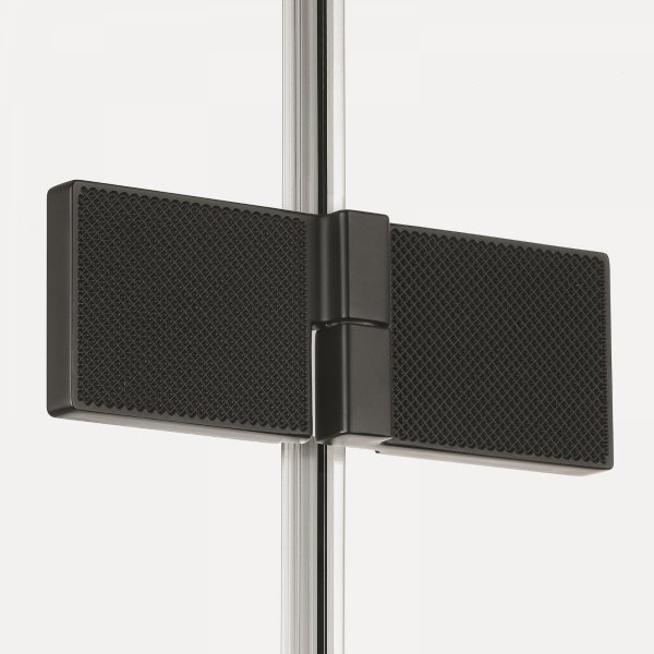 NEW TRENDY Kabina prysznicowa Avexa Black XR , podwójne drzwi 80x90x200 EXK-6910