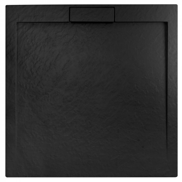 REA - Brodzik prysznicowy GRAND Black/Czarny  90x90