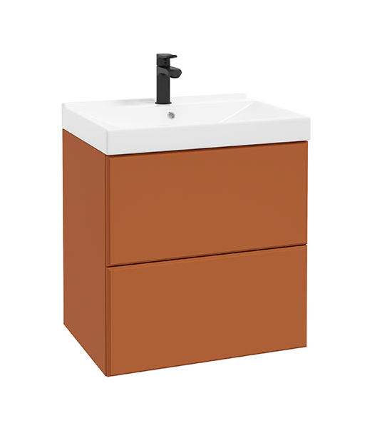 DEFTRANS szafka pod umywalkę z dwiema szufladami 60x60 Mo-re D60 bodega mat 291-D-06003