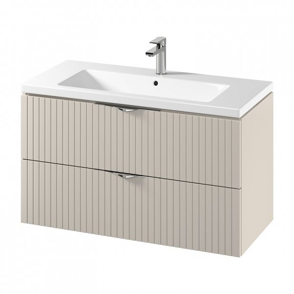 CERSANIT ZESTAW SET C147 TIRSO 100 KASZMIR MATOWY (SZAFKA + UMYWALKA) S801-548