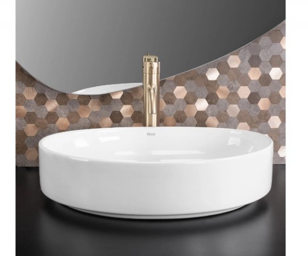 REA - Umywalka nablatowa SABINA 50