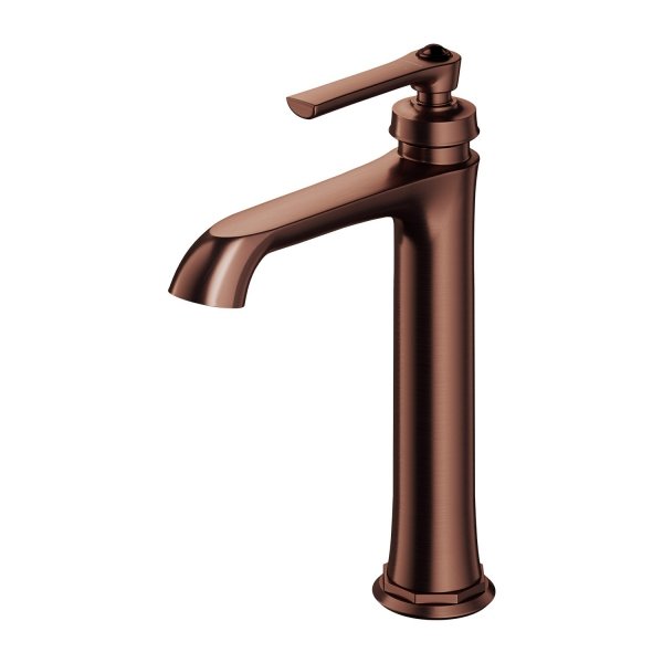 OMNIRES Bateria umywalkowa wysoka 26cm miedź antyczna AM5212ORB