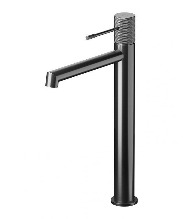 CERSANIT - Set B916 zestaw podtynkowy ZEN gun metal z baterią termostatyczną z boksem  S952-046 + Bateria umywalkowa sztorcowa wysoka ZEN gun metal S951-599