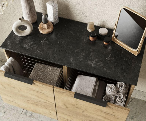 DEFTRANS Blat F140 Konglomerat Etna Black MZ-K-BLA-0119