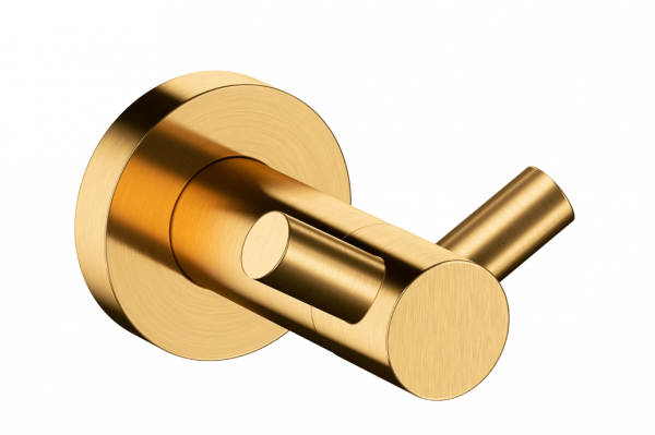 OMNIRES haczyk podwójny MODERN PROJEKT złoty szczotkowany MP60120GLB