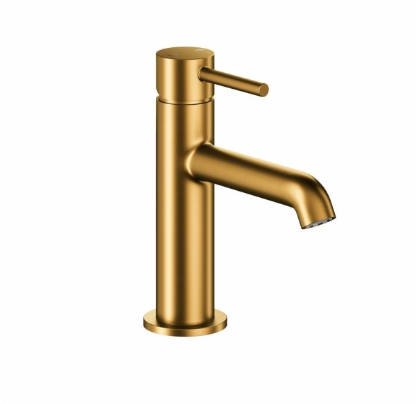 ARMATURA KRAKÓW KFA bateria umywalkowa MOZA MINI BRUSHED GOLD 5032-835-31