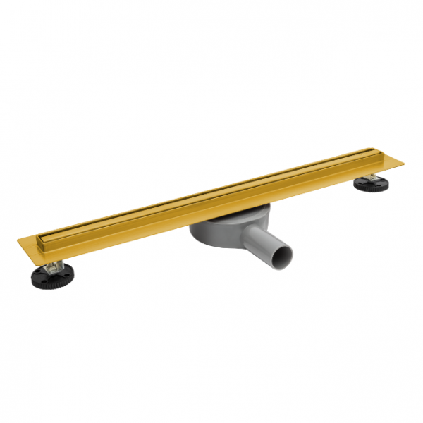 BALNEO Slim &amp; Low ProLine Gold Odpływ liniowy 70 cm złoty
