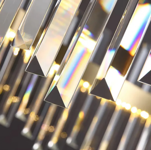 TOOLIGHT Lampa sufitowa kryształowa APP1515-CP60 Złota