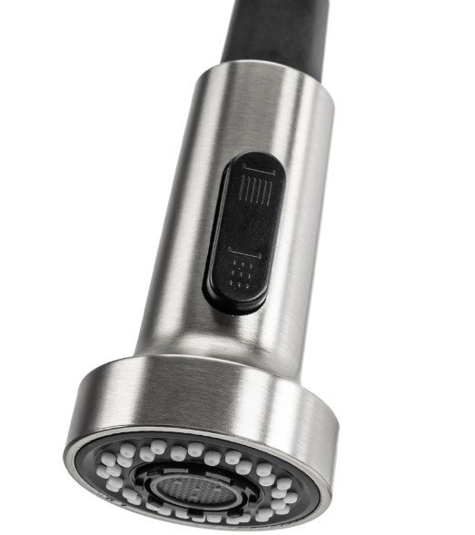 REA - Bateria Kuchenna COLIN Nikiel Szczotkowany INOX z wyginaną wylewką