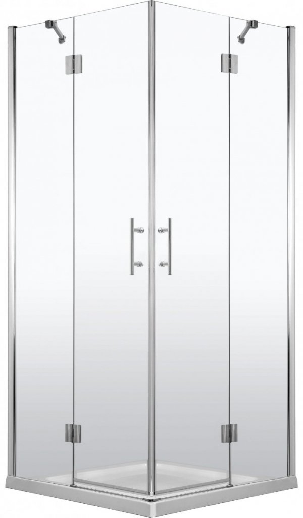 DEANTE Kabina prysznicowa kwadratowa drzwi podwójne otwierane 100x100 ABELIA KTA 041P