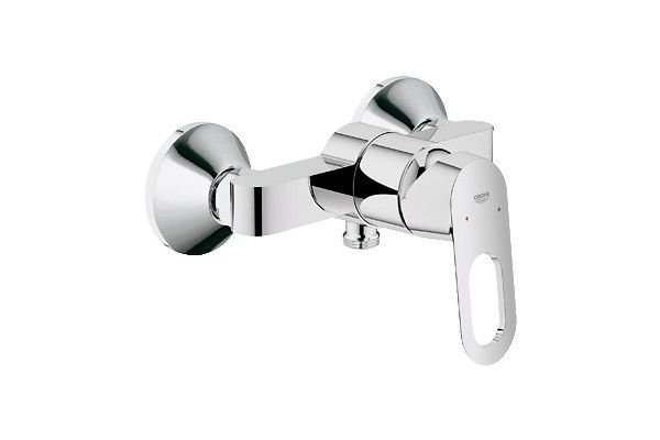 GROHE - Bateria prysznicowa ścienna 1-uchwytowa 2-otworowa mosiężna chrom   23340000