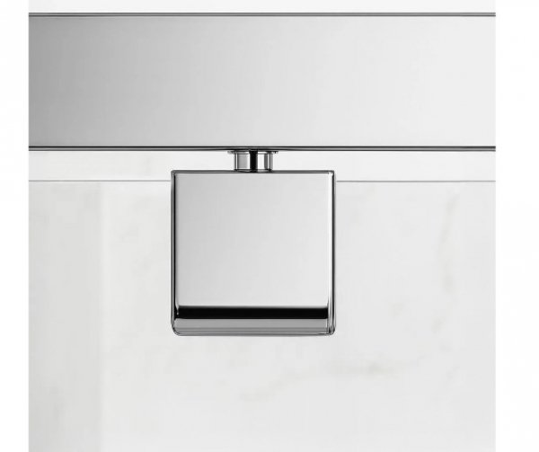 REA - Kabina Prysznicowa PRIMO SWING CHROM uchylne drzwi 100 + ścianka 70