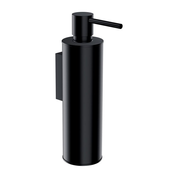OMNIRES Dozownik mydła w płynie wiszący MODERN PROJECT black mat MP60721BL