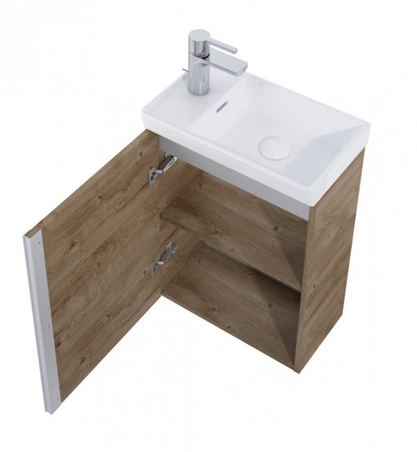ELITA Szafka z umywalką SET SPRING 45 1D 44.5 x 68 x 24.5 (cm) DĄB CANELA PDW 168783/RE020450137050