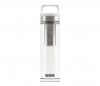 Termos szklany SIGG WMB z zaparzaczem HOT & COLD Glass 400 ml Midnight