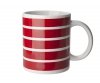 Zestaw czterech kubków ceramicznych 320 ml w pudełku czerwony Scarlet Moments