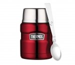 Termos na posiłek THERMOS KING 470 ml ze składaną łyżką (czerwony)