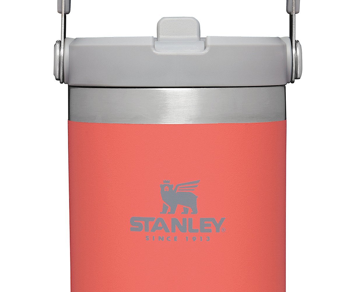 Stanley The IceFlow Flip Straw Tumbler 10-09993-195, Guava, bottle, 890 mL