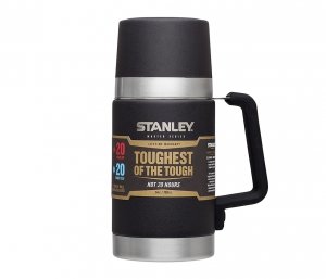 Termos obiadowy STANLEY MASTER VACUUM FOOD JAR 700 ml z rączką (czarny)