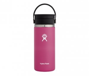 Kubek termiczny Hydro Flask 473 ml Coffee Wide Mouth Flex Sip (carnation) purpurowy